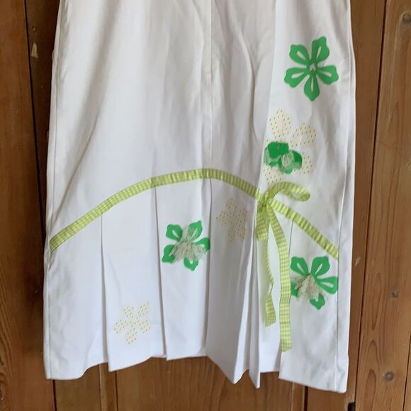 Ruth Anthropologie white sleeveless midi dress - Picture 6 of 7